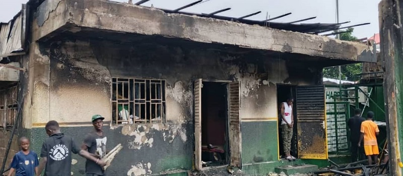 Conakry. Un mystérieux incendie détruit Happy Médias